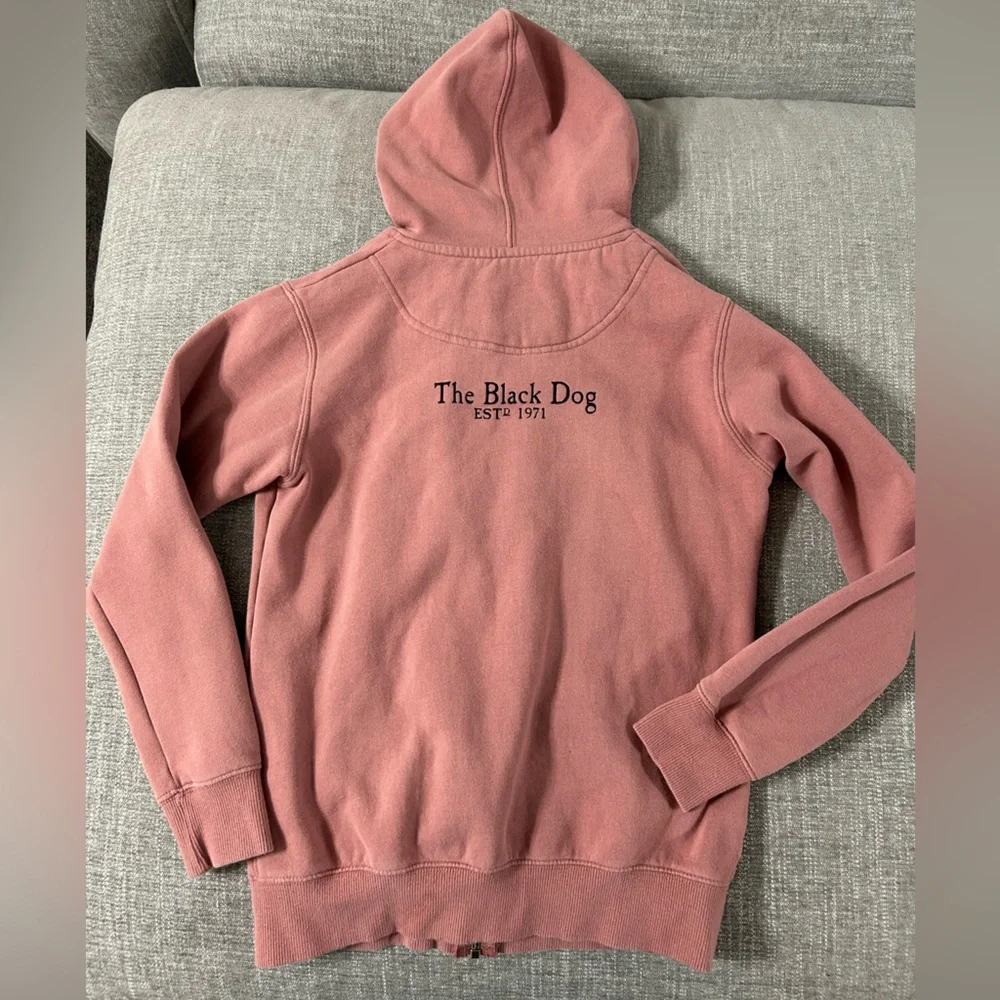 The Black Dog Girls Zip Up Hoodie - Picture 2 of 4